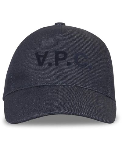 A.P.C. Chapeaux bonnets et casquettes - Bleu