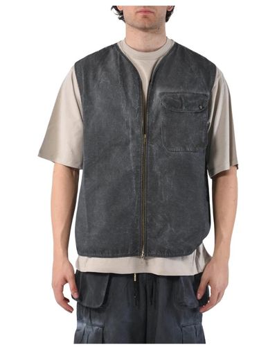 A PAPER KID Jackets > vests - Gris