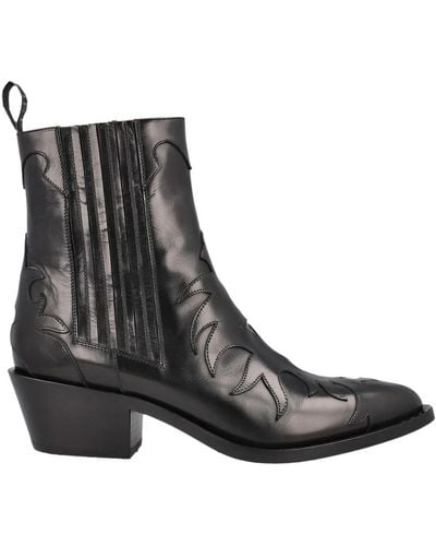 Sartore Cowboy Boots - Black