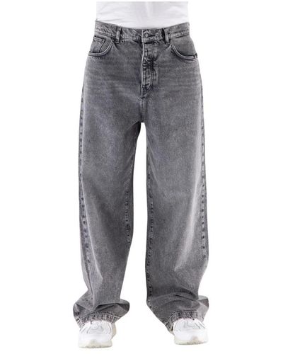 AMISH Loose-Fit Jeans - Grey