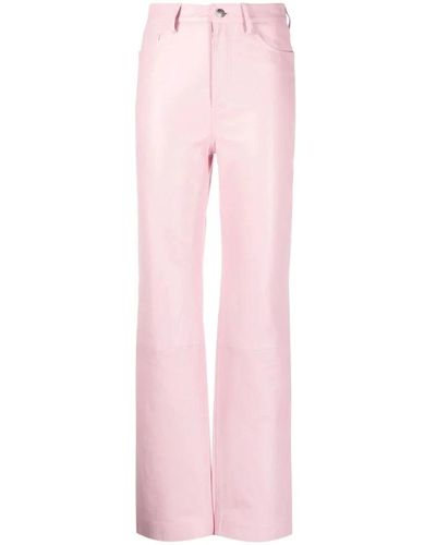 REMAIN Birger Christensen Pantalones rosa moda mujer