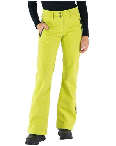 Colmar Straight Trousers - Yellow