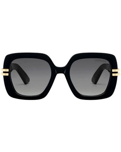 Dior Quadratische sonnenbrille zeitgenössische inspiration - Schwarz