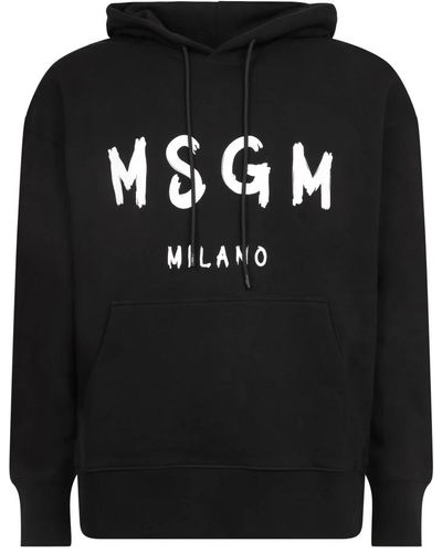MSGM Sweatshirt à capuche - Noir