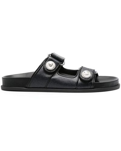 Jimmy Choo Shoes > flip flops & sliders > sliders - Noir