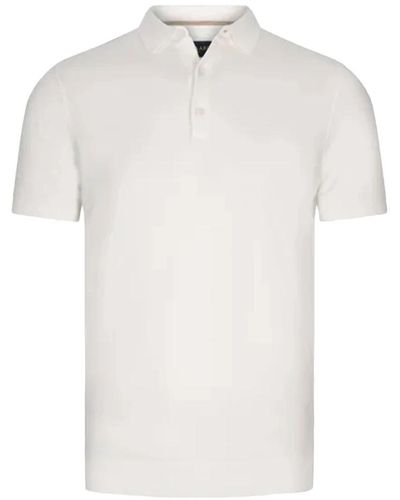 Cavallaro Napoli Polo Shirts - White