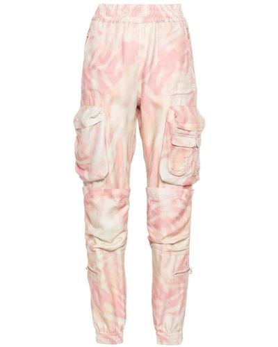 DIESEL Tapered Trousers - Pink