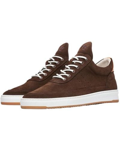 Filling Pieces E Low Top Camino Sneakers - Braun