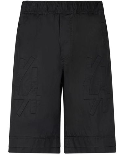 44 Label Group Casual Shorts - Black