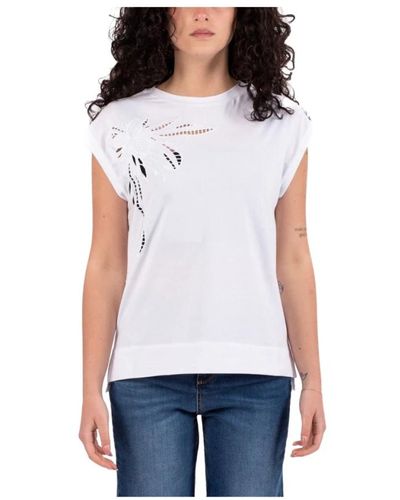 Alpha Industries Camiseta casual mujer - Blanco