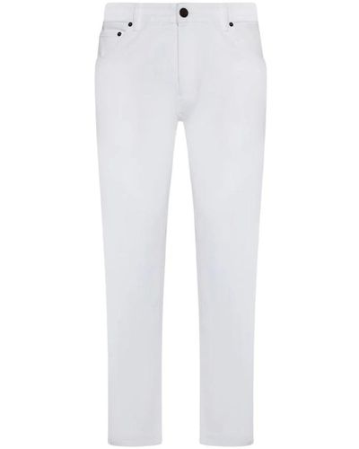 PT Torino Jeans > slim-fit jeans - Blanc