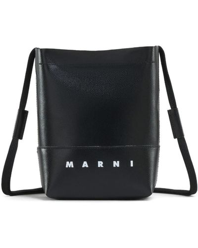 Marni Messenger Bags - Black