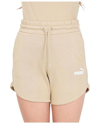 PUMA Long shorts - Natur
