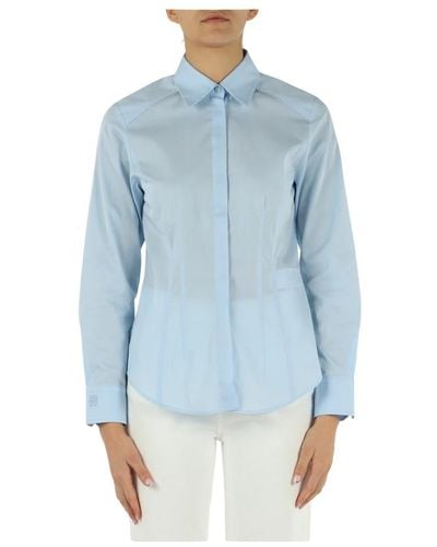 Marella Sport: camicia in cotone ignazio - Blu