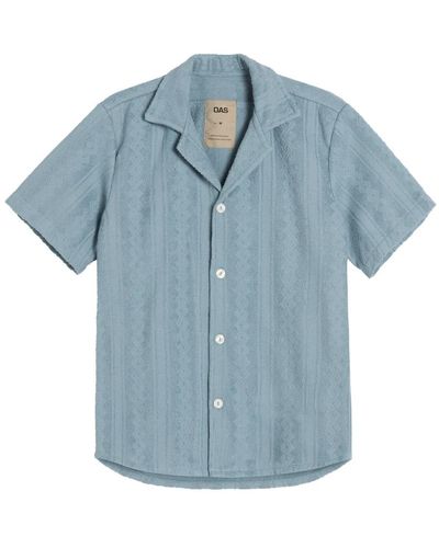 Oas Shirts > short sleeve shirts - Bleu