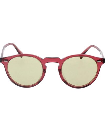 Oliver Peoples Gregory peck sonnenbrille photochrome gläser - Pink