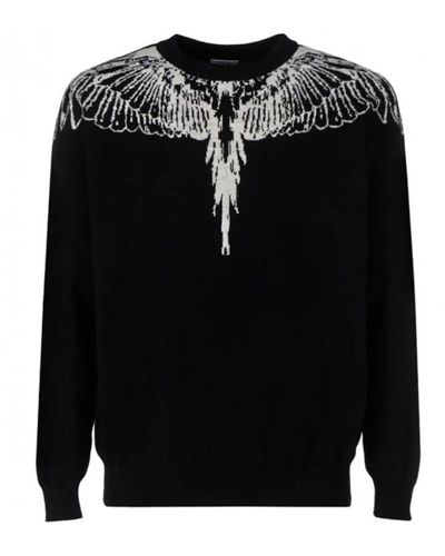 Marcelo Burlon Knitwear > round-neck knitwear - Noir