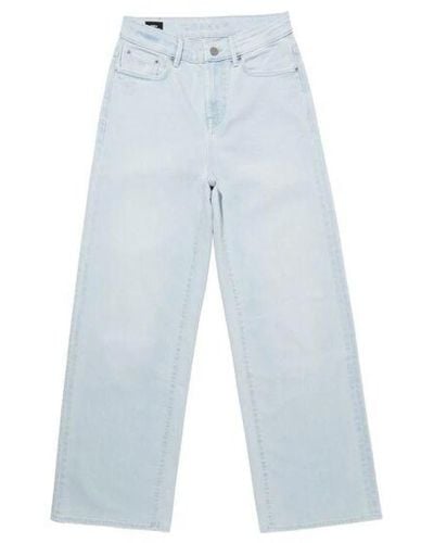 Denham Wide Jeans - Blau