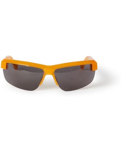 Off-White c/o Virgil Abloh Toledo sunglasses orange dark grey orange dark grey - Giallo