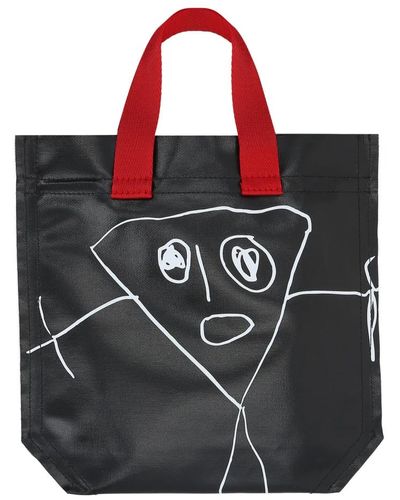 Plan C Bags > tote bags - Noir
