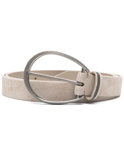 Brunello Cucinelli Belts - Grey