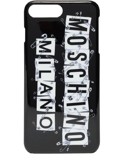 Moschino Milano iphone hülle - Schwarz