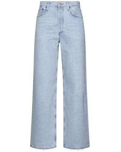 Agolde Stylische denim-jeans - Blau