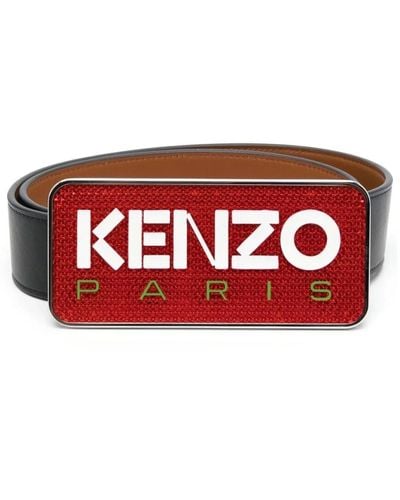 KENZO Belts black - Rosso