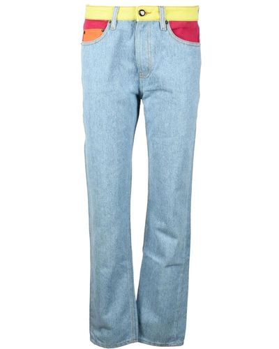 Semicouture Jeans > straight jeans - Bleu