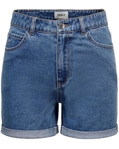 ONLY Denim Shorts - Blue