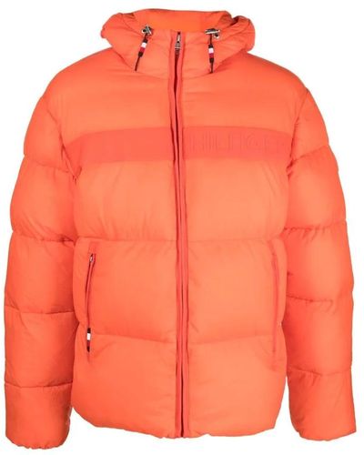 Tommy Hilfiger Winter Jackets - Orange
