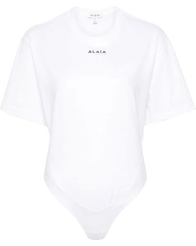 Alaïa Tops > body - Blanc