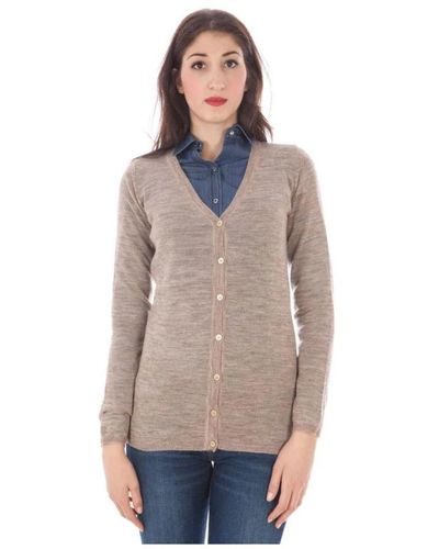 Fred Perry Wool buttoned cardigan - Grau