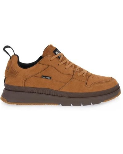 Palladium Lace-Up Boots - Brown