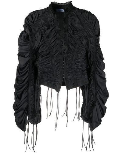 Mugler Light jackets - Negro