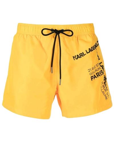 Karl Lagerfeld Swimwear > beachwear - Jaune