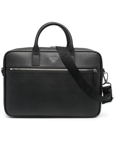 Emporio Armani Laptop Bags & Cases - Black