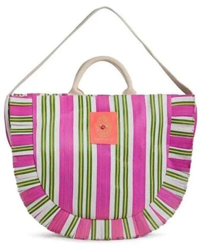 Manoush Tote Bags - Pink