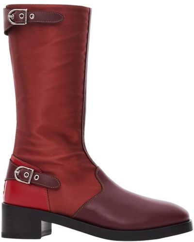 DURAZZI MILANO Shoes > boots > heeled boots - Rouge