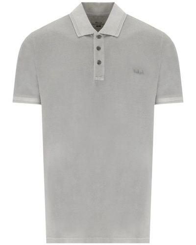 Woolrich Tops > polo shirts - Gris