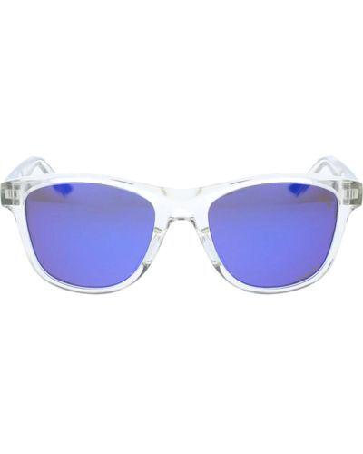 PUMA Iconici occhiali da sole con lenti a specchio - Blu