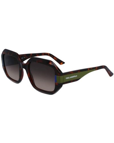 Karl Lagerfeld Collezione urban glam occhiali da sole - Nero