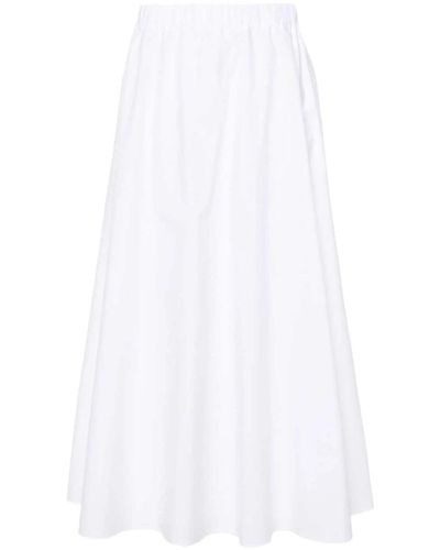 P.A.R.O.S.H. Skirts > midi skirts - Blanc