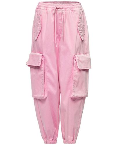 AG Jeans Cargo high rise - Pink