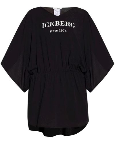 Iceberg Short Dresses - Black