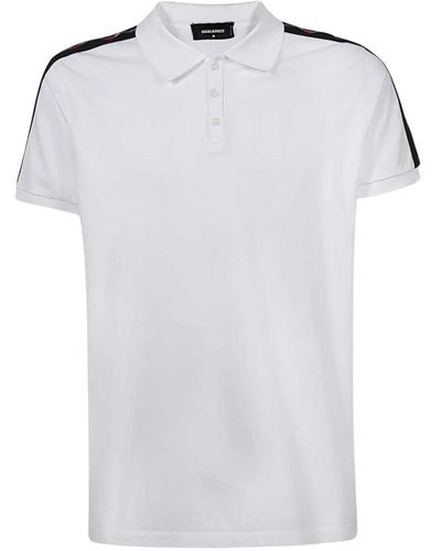 DSquared² Tops > polo shirts - Blanc