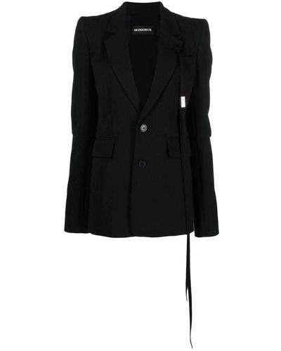 Ann Demeulemeester Jackets > blazers - Noir