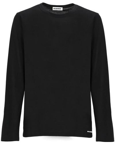 Jil Sander Sweatshirts - Black