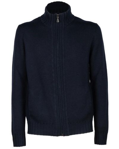 Alpha Studio Sweatshirts & hoodies > zip-throughs - Bleu
