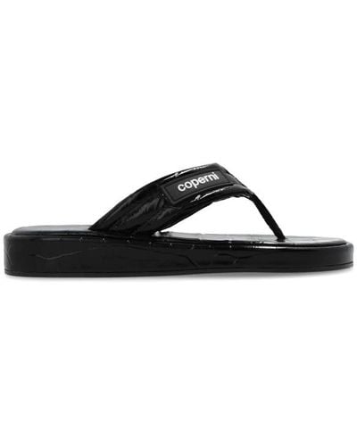 Coperni Shoes > flip flops & sliders > flip flops - Noir
